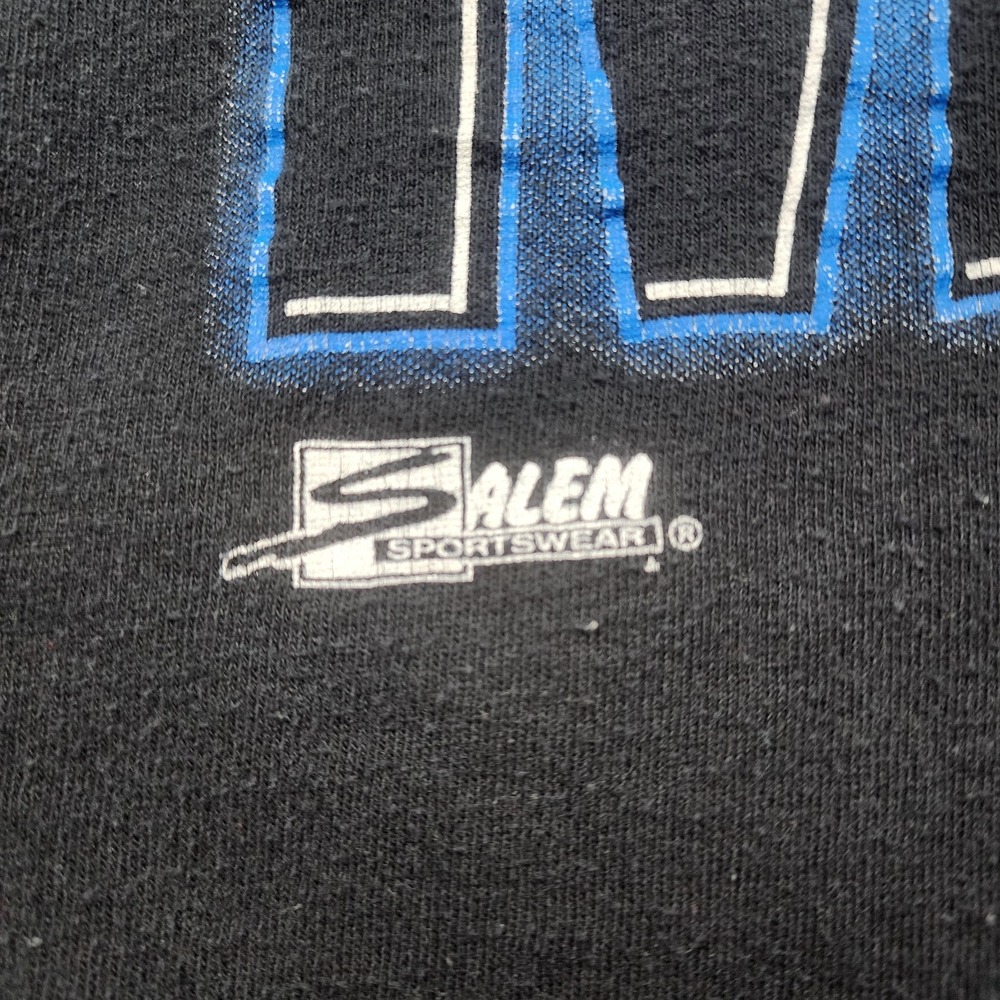 VINTAGE Orlando Magic Shirt Mens XL Black NBA Basketball Salem Sports USA 90s - Picture 2 of 13